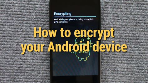 remove encryption from android phone